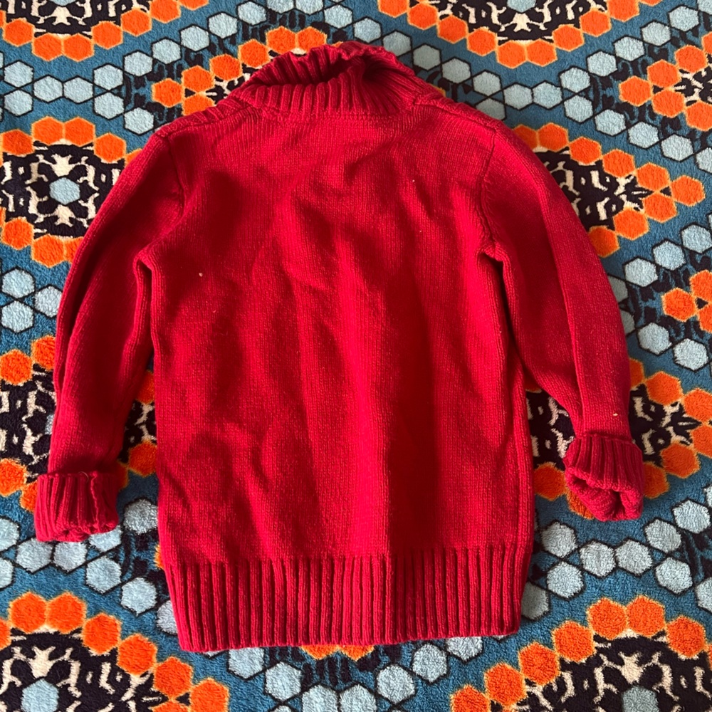 Gymboree Boys Red Sweater cotton - Picture 2 of 3